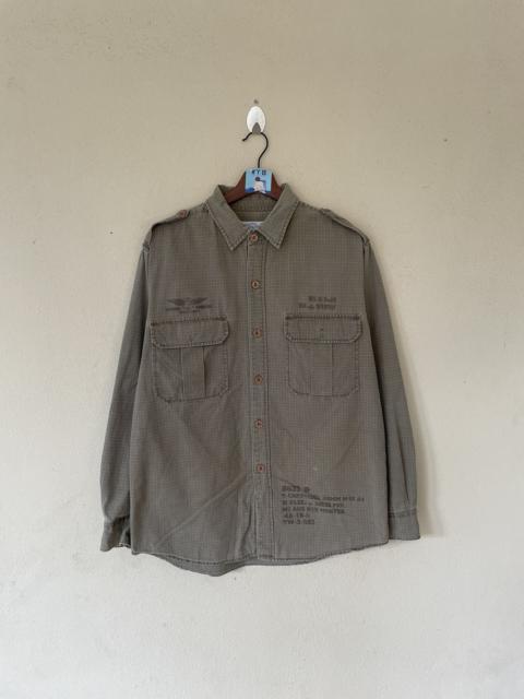 Other Designers Vintage - NEVER SEEN THING TACTICAL COMBAT JACKET