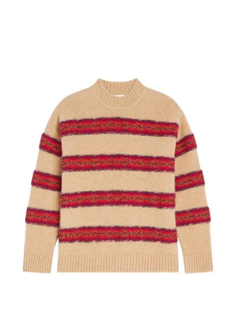 Dries Van Noten Dries Van Noten Men Jacquard Wool Sweater