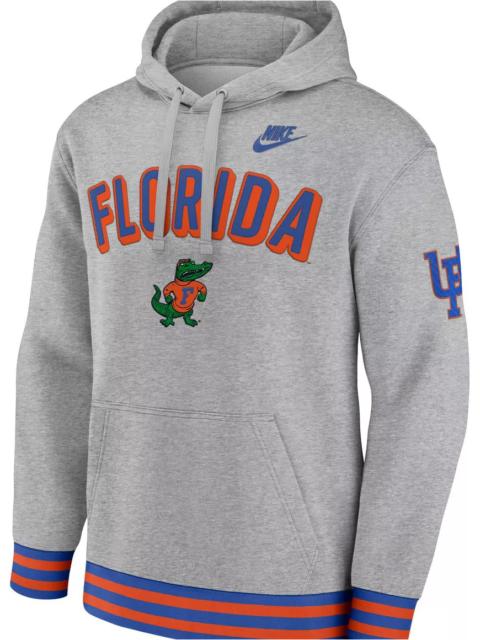 Nike Nike Men's Florida Gators Dark Grey Heather Legacy Retro Hoodie