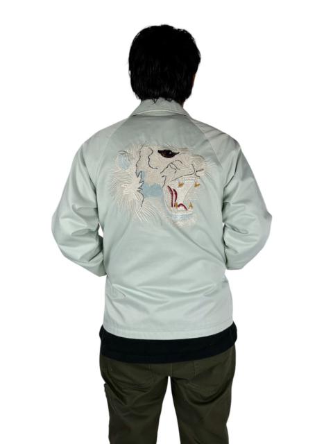 Other Designers MARC JACOBS SATIN JACKET EMBROIDERY TIGER SIZE 44