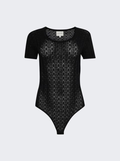 Loulou de Saison Silas Bodysuit Black