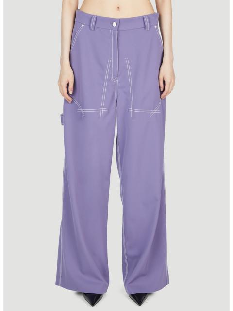 Stella McCartney Stella Mccartney Women Wide Leg Pants