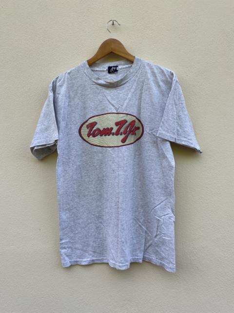 Other Designers Vintage - Vintage 90s Tom T Jr Single Stitch Made in USA Streetwear