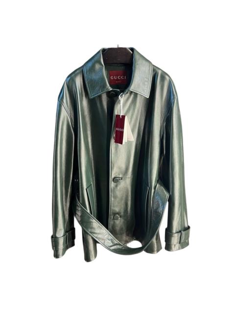 GUCCI Gucci Leather Jacket in Medium