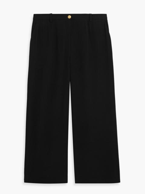 Balmain Crepe wide-leg pants