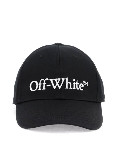 Off-White Embroidered Logo Baseball Cap With Women