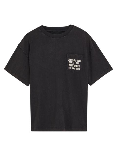 HONOR THE GIFT Honor The Gift Paint Works Printed Cotton T-shirt