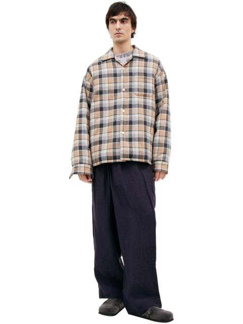 visvim BEIGE PLAID JACKET