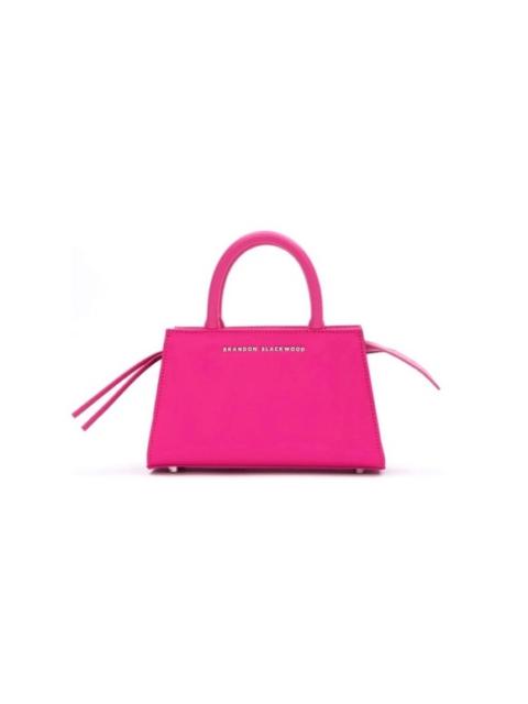 Other Designers NIB Brandon Blackwood Arlen Hot Pink Bag NWT Complete Set w/ Box & Dust Bag