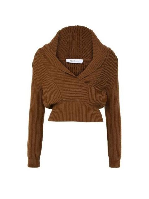 Max Mara MAX MARA Asburg Brown Wool Sweater New & Authentic (Women's