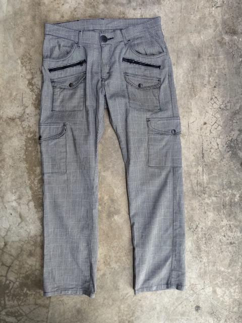 Other Designers Lee cargo pants plaid if six was nine