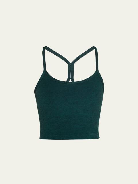 BEYOND YOGA Space-dye Slim Racerback Cropped Tank