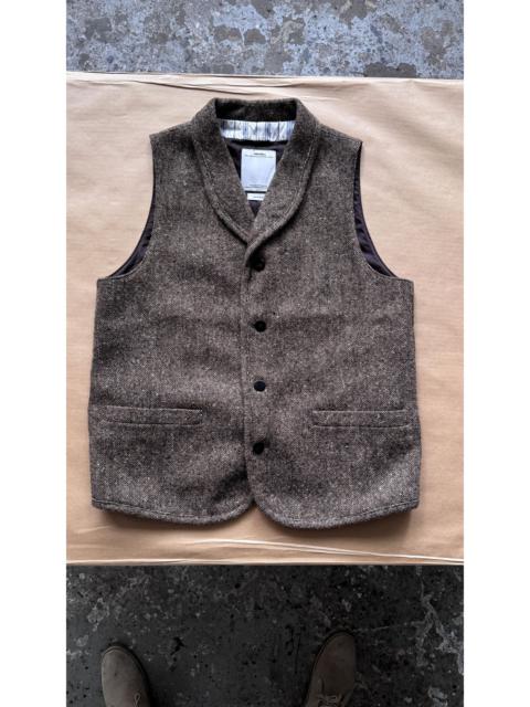 aa . 3 . AS NEW . GRANGER VEST . DONEL TWEED . 0116205013031