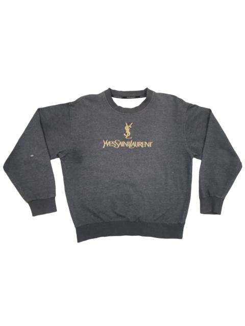 Other Designers Vintage - Vintage Sweatshirt Yvessaintlaurent Embroidery