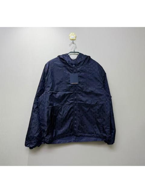 Louis Vuitton LOUIS VUITTON LV new deep blue full logo reversible windbreaker jacket