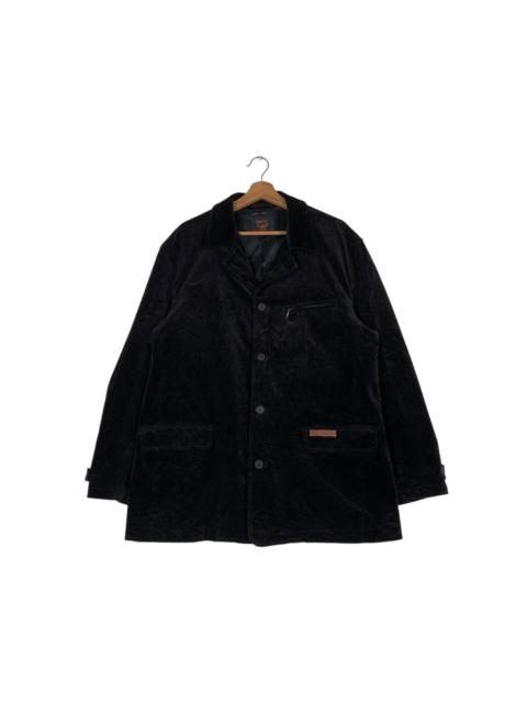 MCM Vintage MCM Legere Black Velvet Jacket #1400-C63
