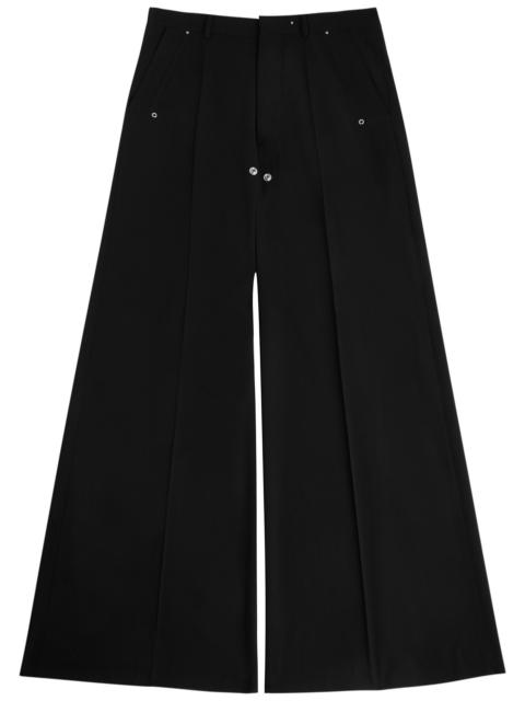 Rick Owens Bela Wide-leg Wool Trousers