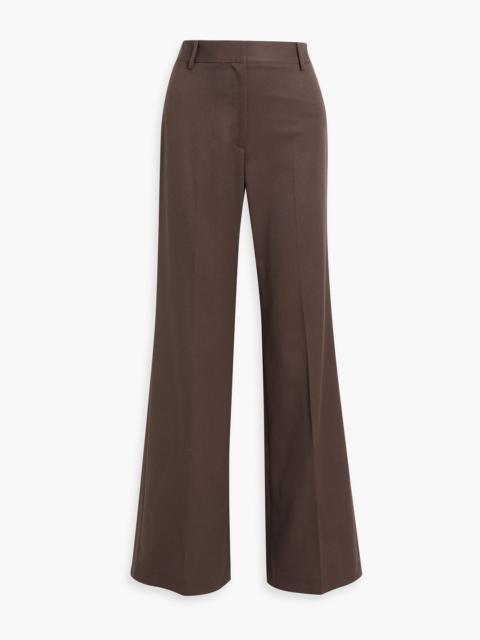 NILI LOTAN Arielle wool-twill flared pants