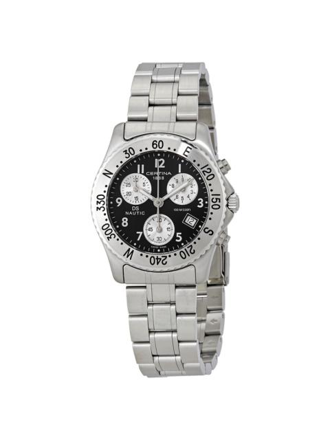 Certina - Open Box - Certina DS Nautic Chronograph Black Dial Men's Watch C542.7118.42.92