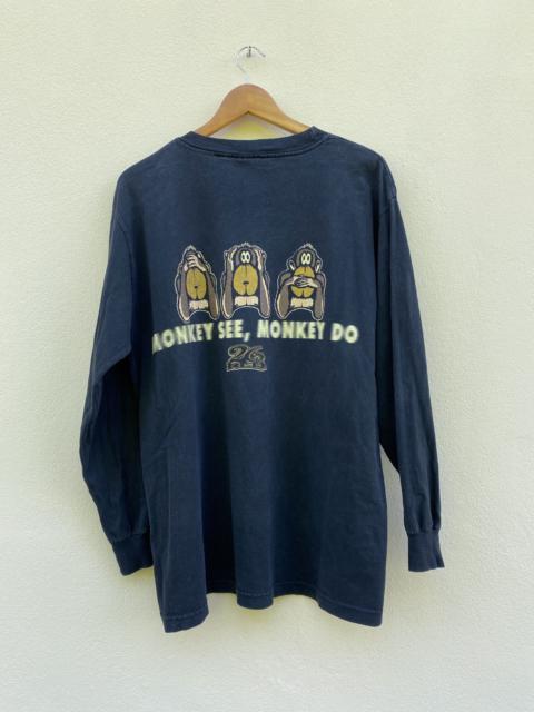 Vintage 90s 26 red Streetwear Skateboard Graphic Longsleeve