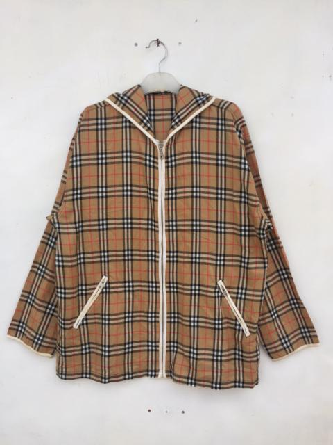 Other Designers Vintage - Vintage Nova Check Design Hooded Jacket