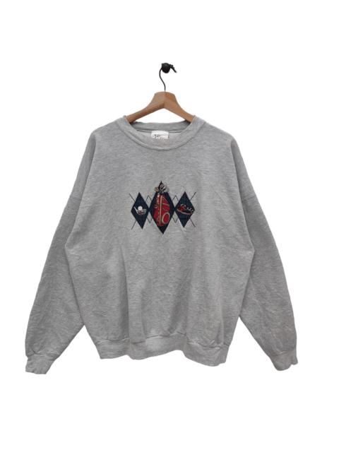 Other Designers Golf Sweatshirt Embroidery Vintage MCcc Sport