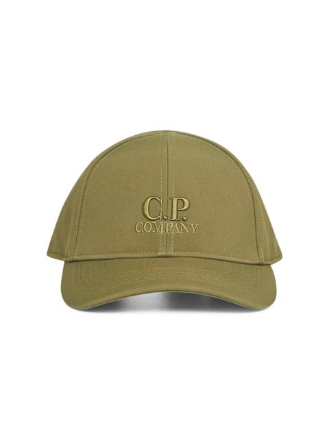 C.P. Company Green C.P. Shell-R Logo baseball cap
