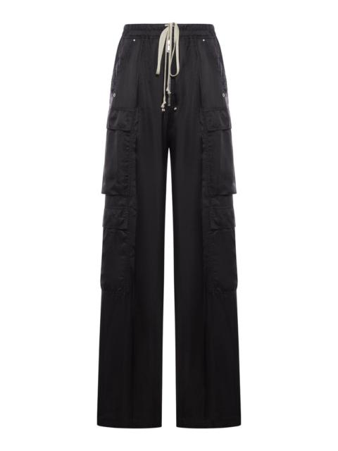 Rick Owens Rick Owens Women Cupro Cargobelas Trousers