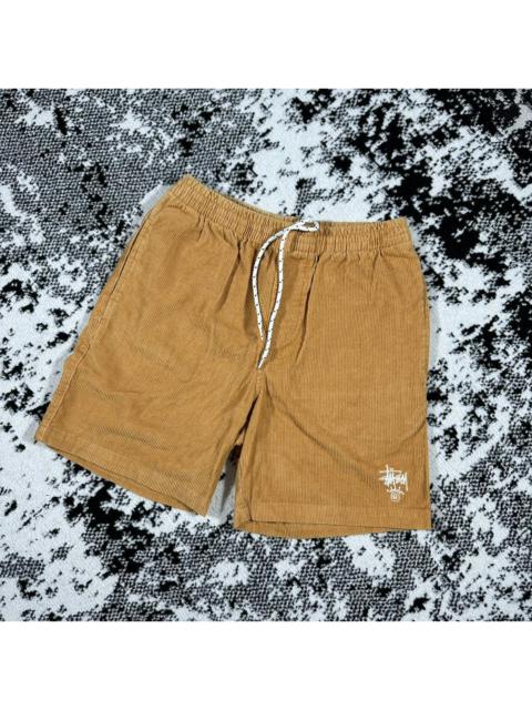 STUSSY CLASSIC CROWN CORDUROY BEACH SHORTS - 28
