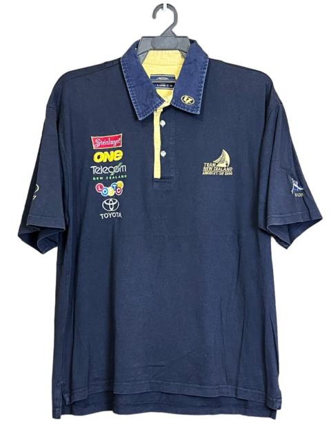 Other Designers VINTAGE 2000 LINE7 NEW ZEALAND YACHT AMERICA CUP POLO SHIRT