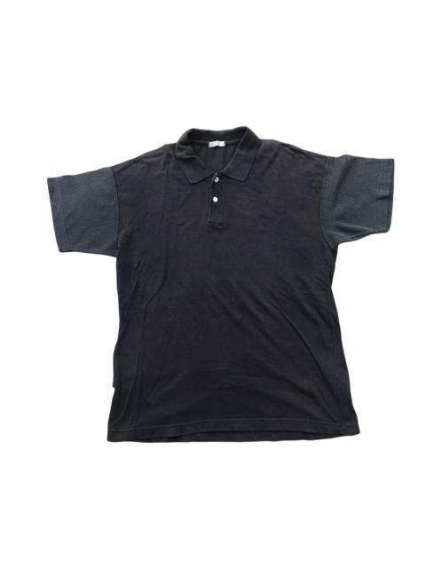Vintage 80’s CDGH Net Sleeve Polo Shirt