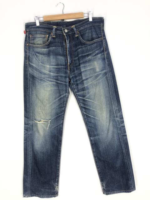 Other Designers Vintage - Vintage Levi's 505 Stone Wahed Jean Ripped Jean Size 36
