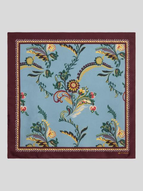 Etro PRINTED SILK SCARF