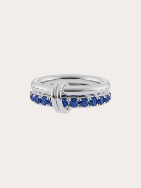 Spinelli Kilcollin Sapphire & Sterling Silver Enzo Bleu Ring