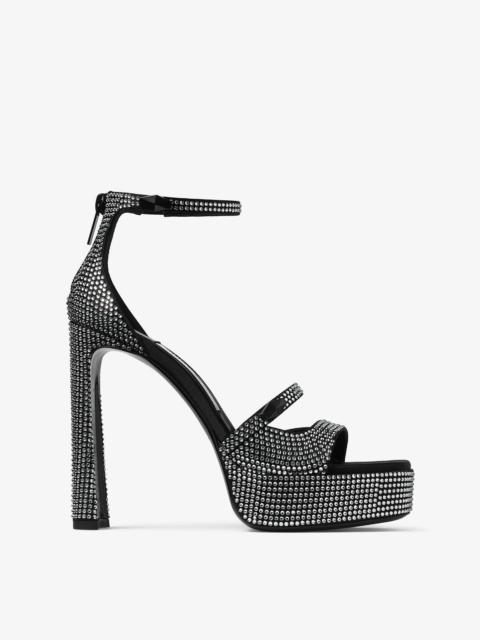 JIMMY CHOO Jimmy Choo Clarissa Crystal Platforms