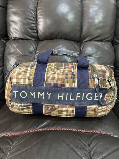 Other Designers Tommy Hilfiger - Tommy Helfiger Patchwork Cotton M Size Duffle Travel Bag