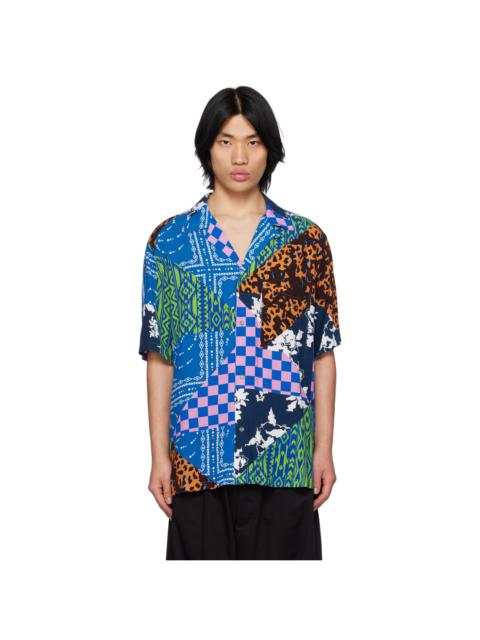 Marcelo Burlon County Of Milan Multicolor Mix&Match Hawaii Shirt