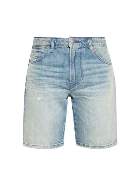 D-Fin denim shorts