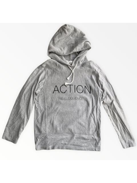Comme Des Garçons SS16 Ganryu Action Is Eloquence Hoodie