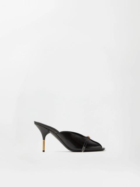 VERSACE Nyx Leather Mules 80 mm