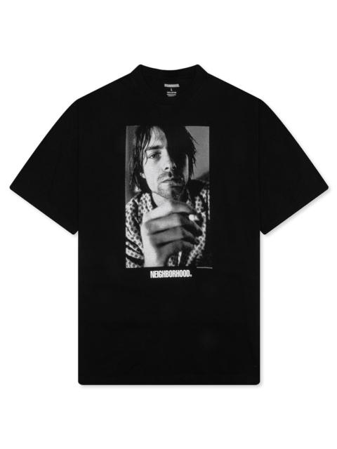 NEIGHBORHOOD NEIGHBORHOOD X CHARLES PETERSON S/S TEE 4 - BLACK