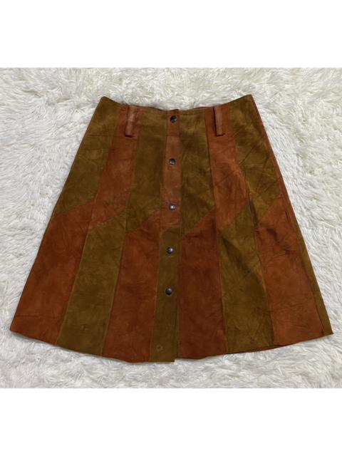 Genuine Leather Snap Button Kilt Made in Canada