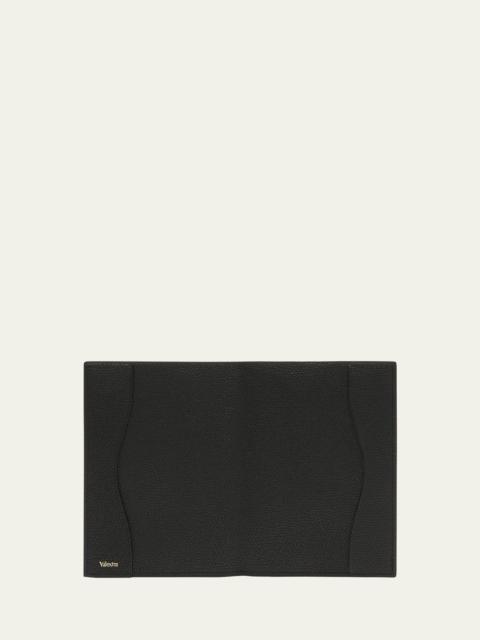 Valextra Men's Leather Passport Cover