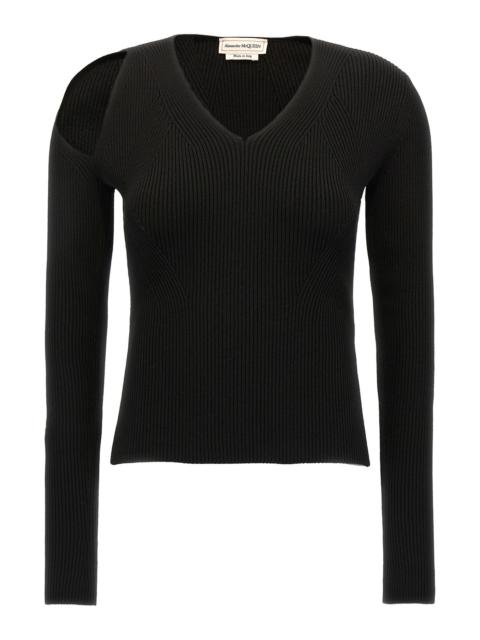 Alexander McQueen Cut-out sweater
