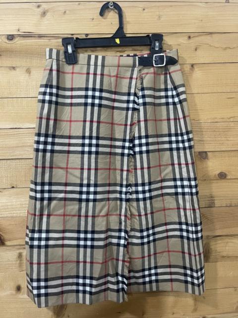 Burberry Vintage burberry nova check short skirt