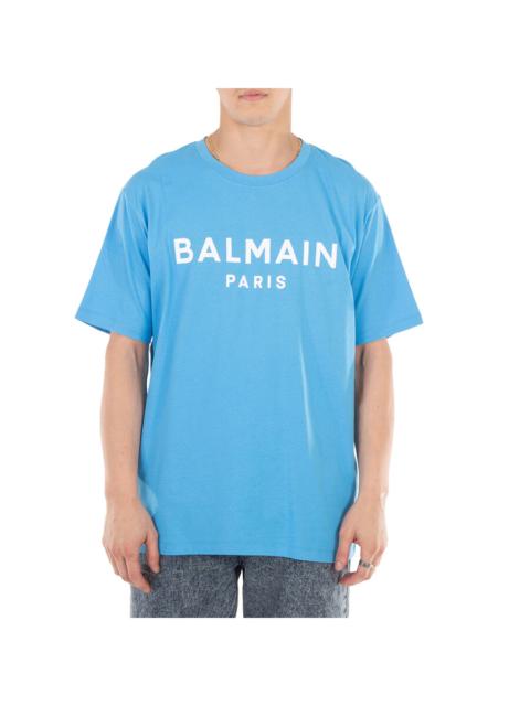 Balmain Balmain Straight-Cut Balmain Printed T-Shirt