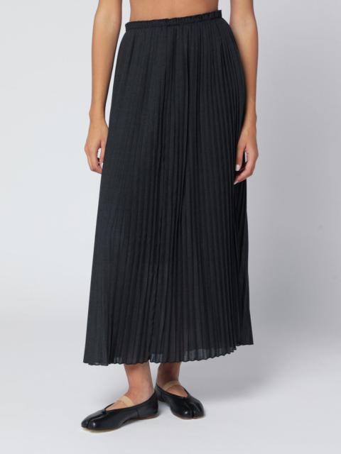 MKDT STUDIO Gray Nadja-Atelier pleated skirt