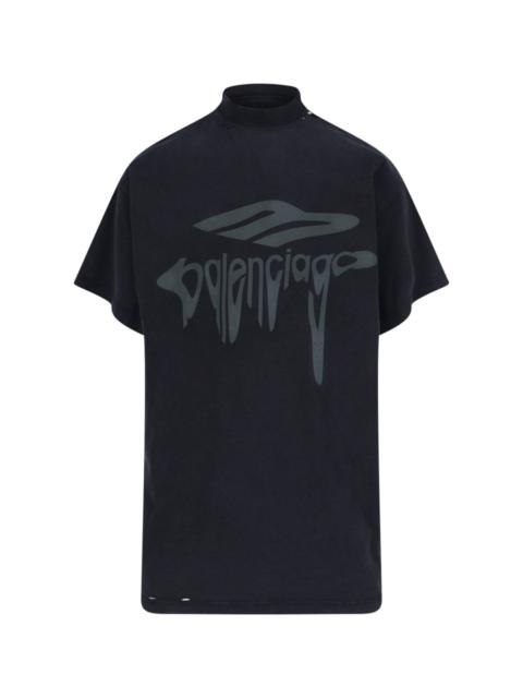 BALENCIAGA '3B LIQUEFIED' T-SHIRT