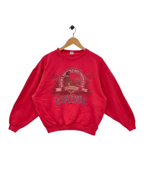 Other Designers Vintage 90s Rocky Mountain Frontier Pheasant Sweatshirt