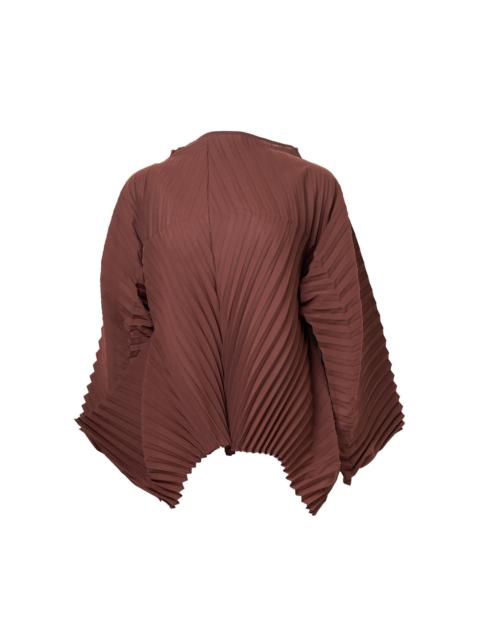 ISSEY MIYAKE Wave Pleated Top